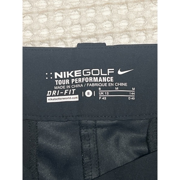 Nike Golf Tour Performance Pants Women’s 8 Black 618147-010 - Picture 12 of 14